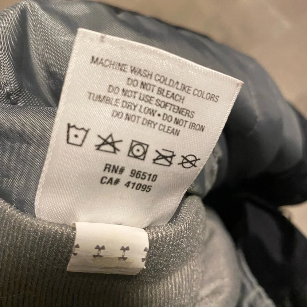 Under Armour Performance Ski Pants Black Youth Large Lined Unisex Snow Gorp Warm